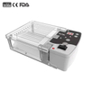 Sistema integrado de electroforesis horizontal