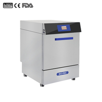 Arandela automática de cristalería sin secar