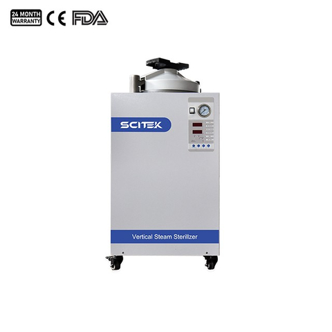 Esterilizador de vapor a presión vertical económico